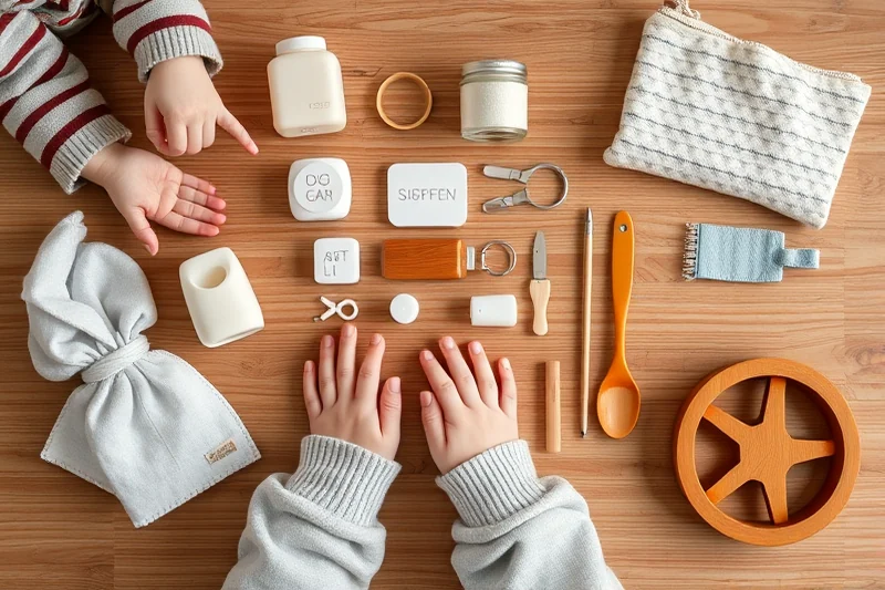 homemade lovevery toddler routines mini kit — Homemade Lovevery Toddler Routines Mini Kit (the finished result)