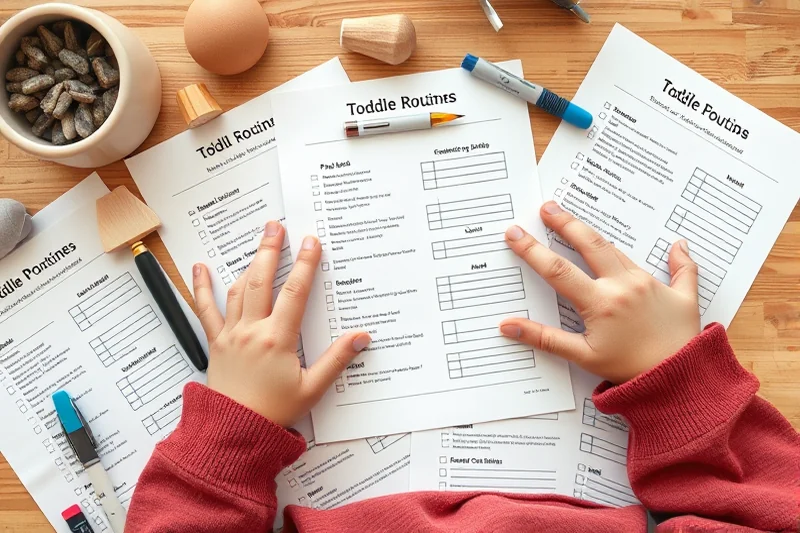 toddler routines printables checklists printable — Toddler Routines Printables Checklists Printable (the finished result)